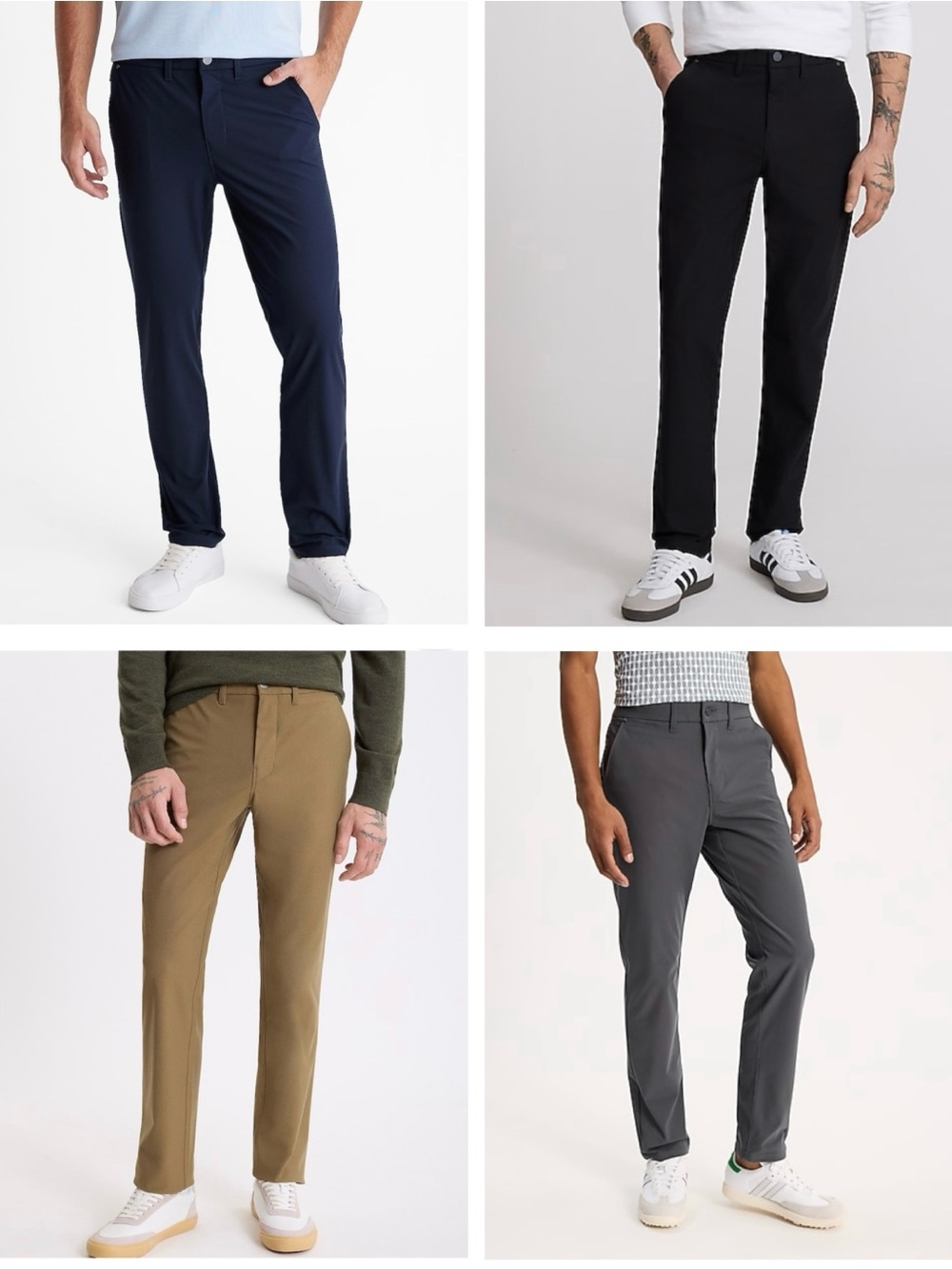 (NWT) 3 Pair Express Slim Comfort Waist Everyday Performance Pants